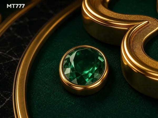 Layar Golden Land yang memperlihatkan hasil putaran dan simbol bonus